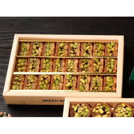 Assiya pistache 350g – Pâtisserie syrienne premium | Bait Sham