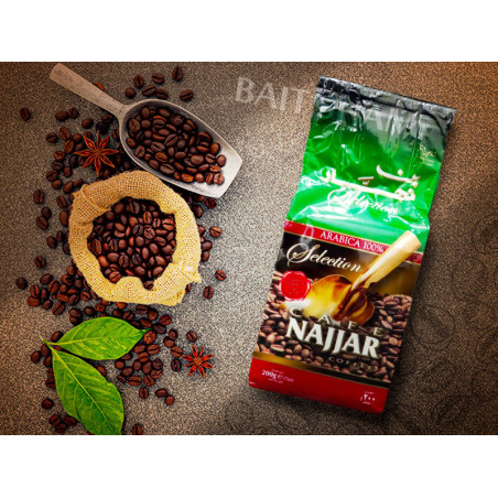 Café Najjar classique avec cardamome 200g vert