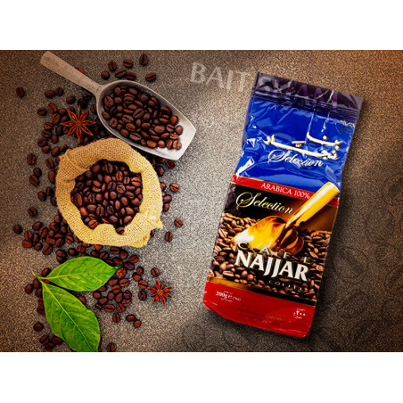 Café Najjar naturel 200g bleu