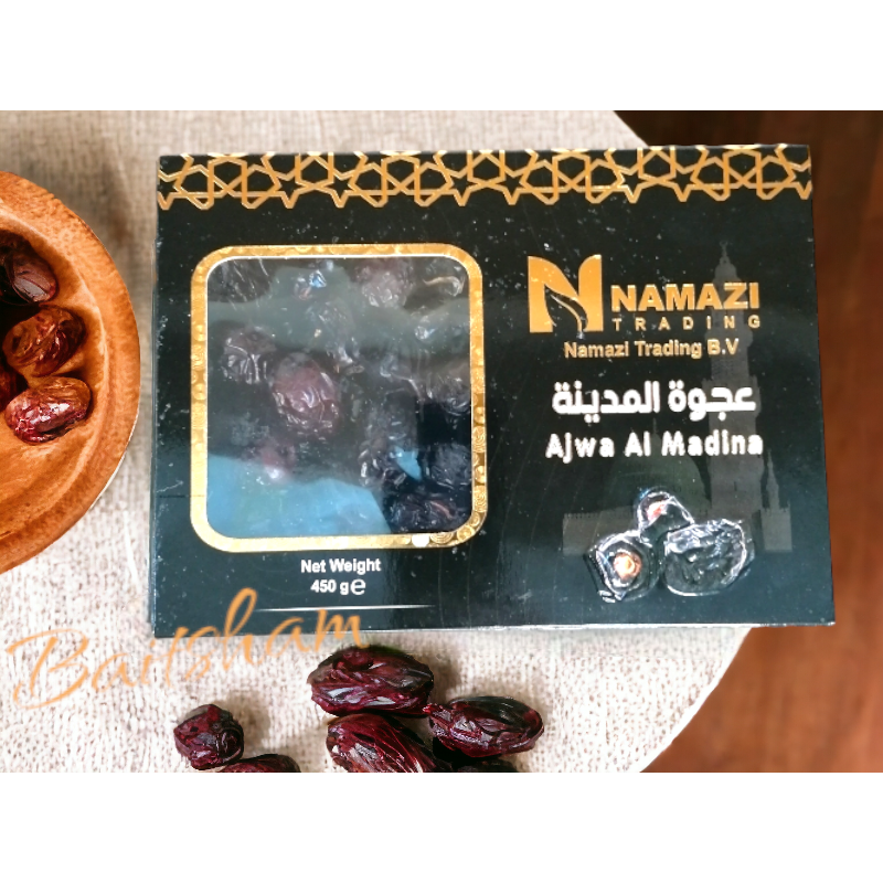 تمر عجوة المدينة 450غ نمازي